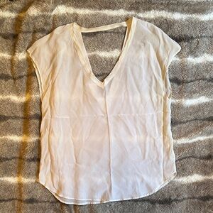 Silk Cream Women's Top